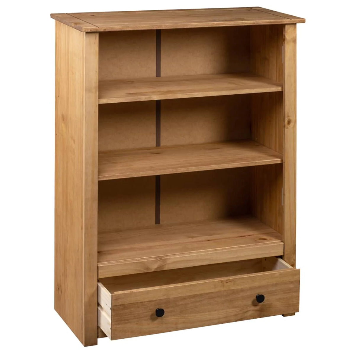 Solid Pine Wood Bookcase N4738