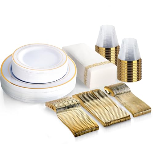 175 Piece Gold Dinnerware Set X78401