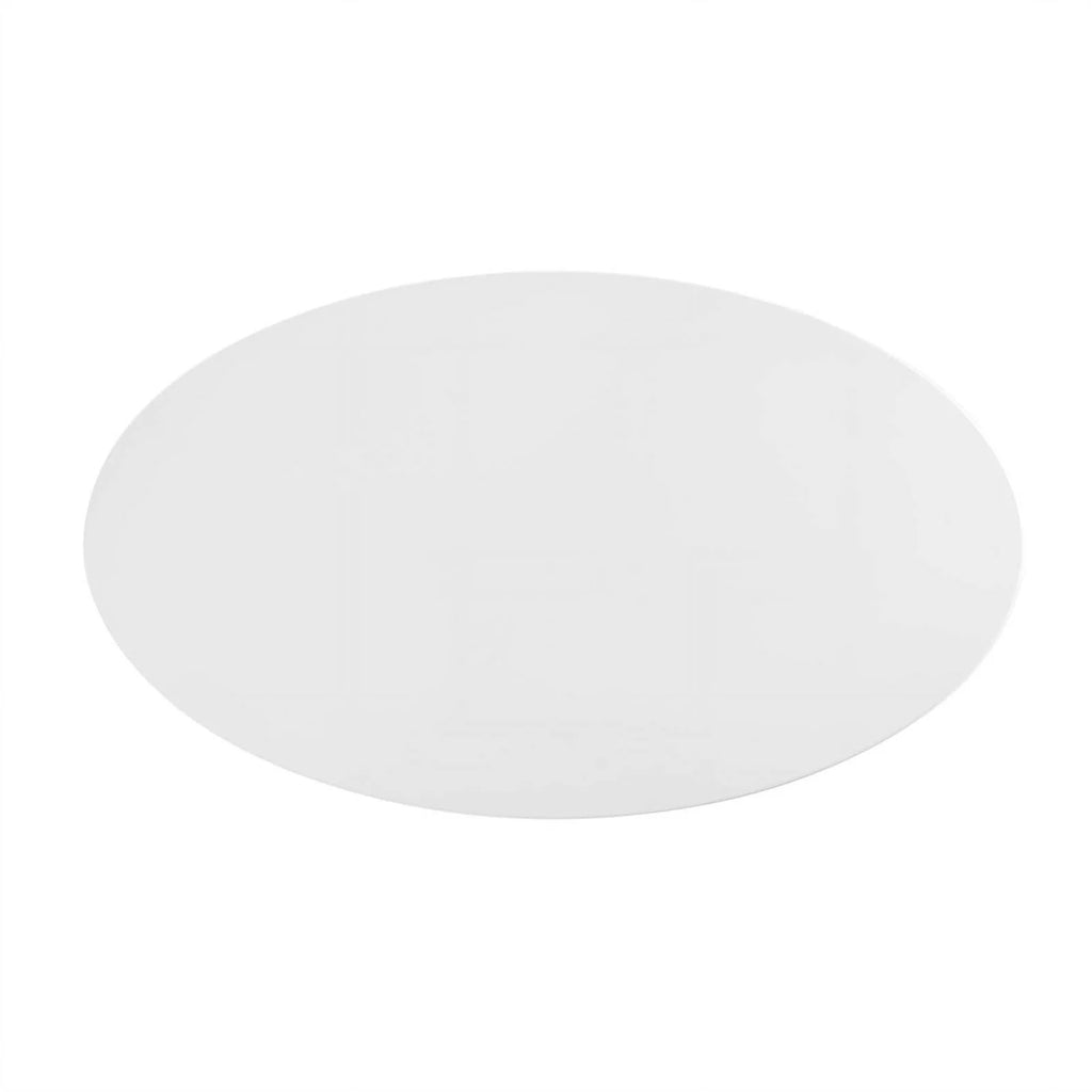 48" Oval Top Metal Coffee Table Q34659