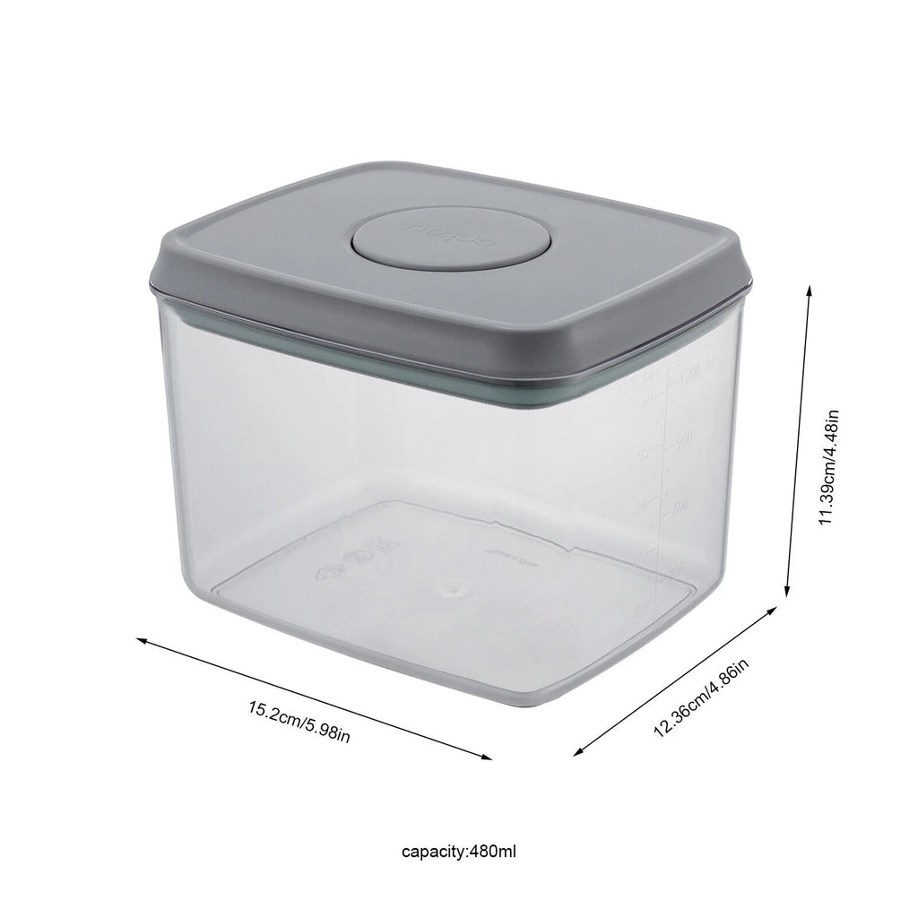 8 Piece Airtight Stackable Plastic Food Storage Containers W552