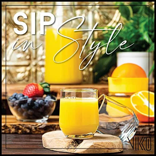 7 oz Clear Glass Juice Glasses, Set of 6 P992388