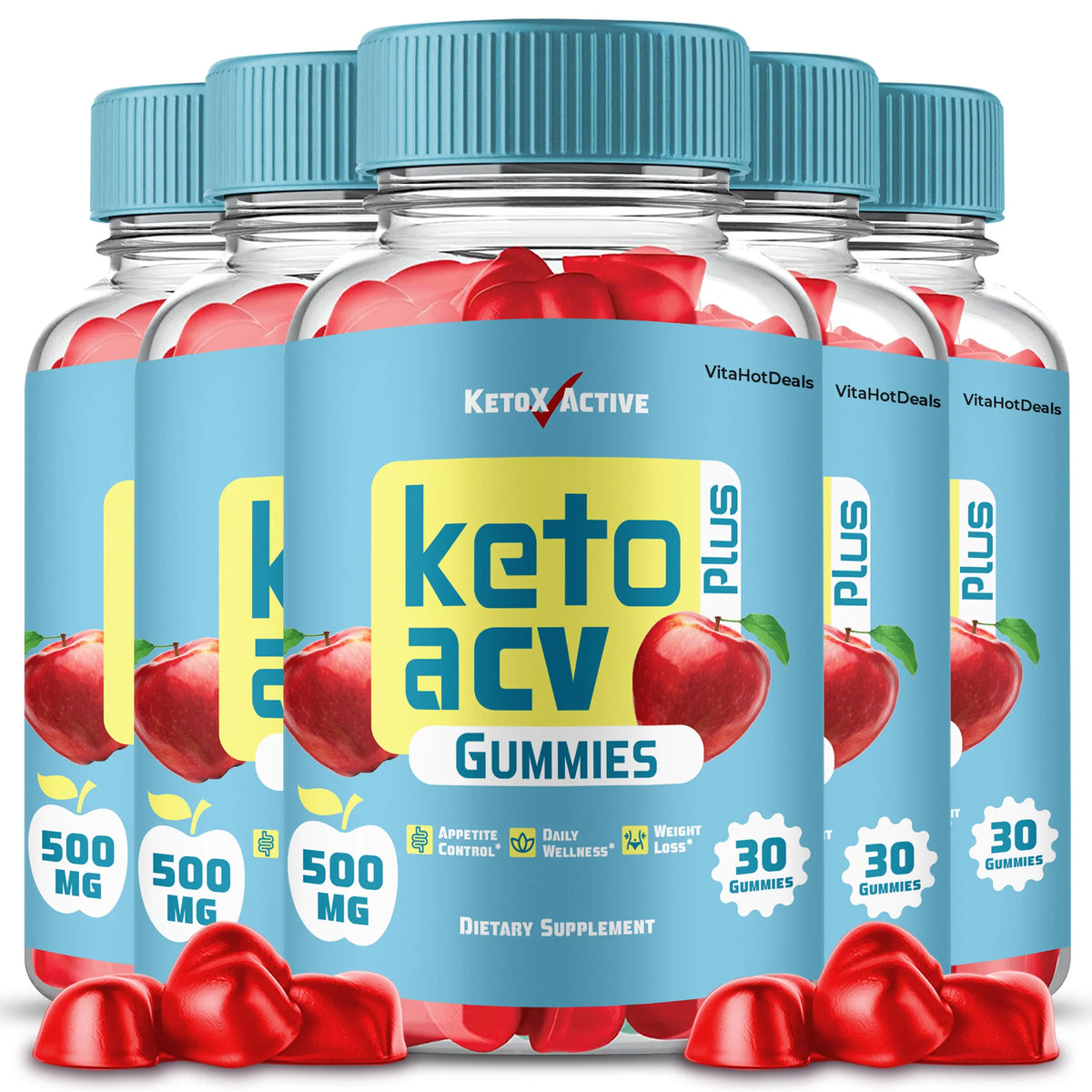ACV Gummies 5 Pack H467697