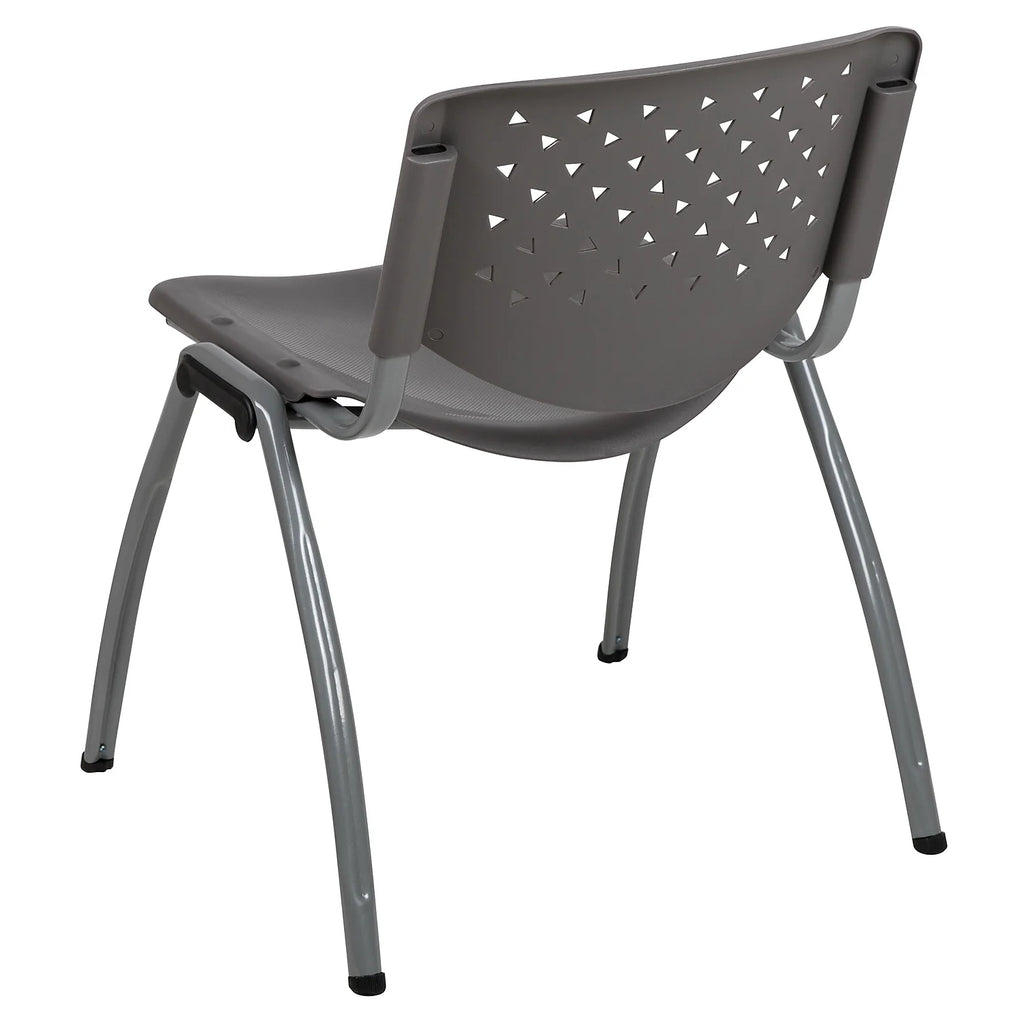 Gray Plastic Stack Chair N99775