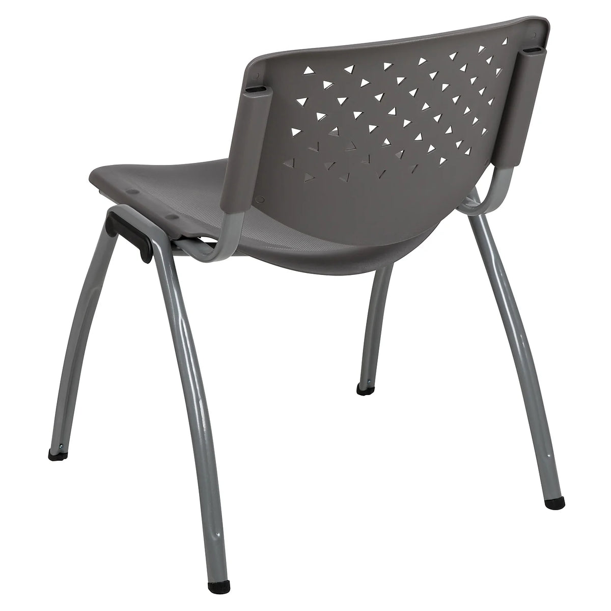 Gray Plastic Stack Chair N99775