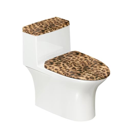 Red Christmas Toilet Seat Cover & Tank Cover Set 2Pcs B78035