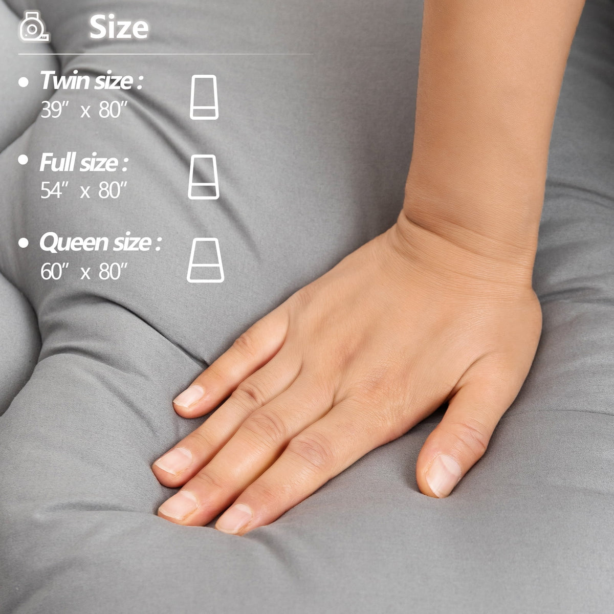 Japanese Floor Mattress Full Size D278637