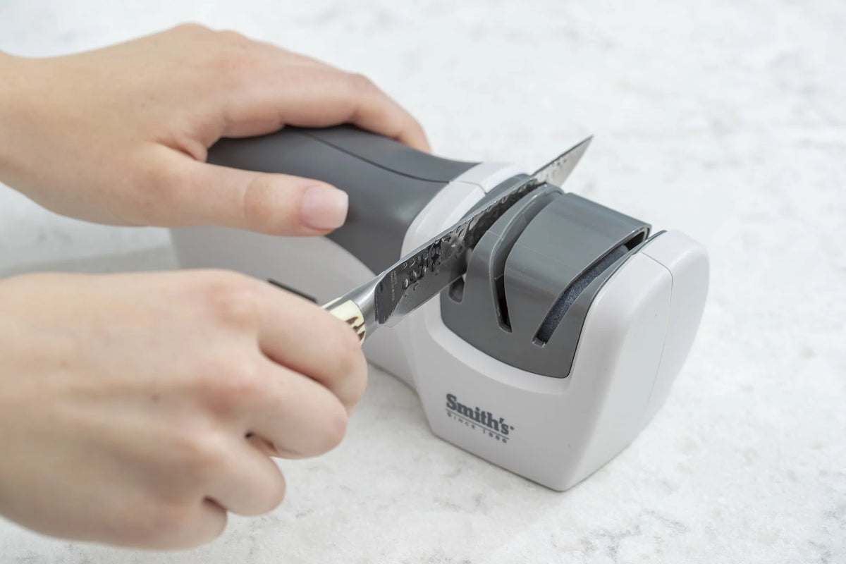 Compact Electric Knife Sharpener White T15680