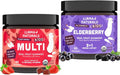Kids Multivitamin Gummies + Elderberry Gummies Bundle O3292