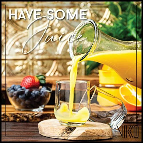 7 oz Clear Glass Juice Glasses, Set of 6 P992388