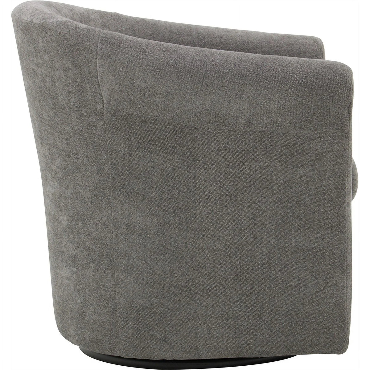Gray Polyester Fabric Club Chair X1917