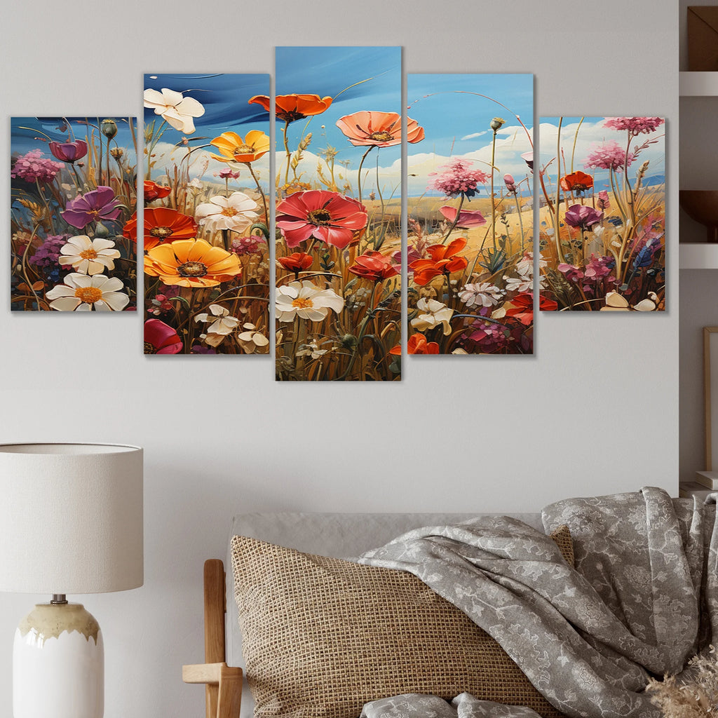Floral Metal Wall Décor Set R8481