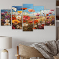 Floral Metal Wall Décor Set R8481