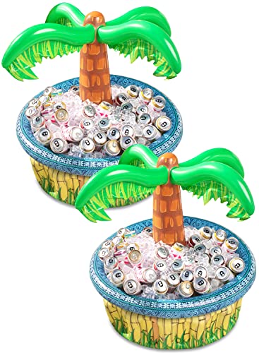 2-Pack Inflatable Palm Tree Cooler D50237