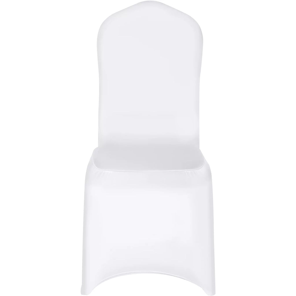 White Spandex Chair Covers 100 PCS C69028