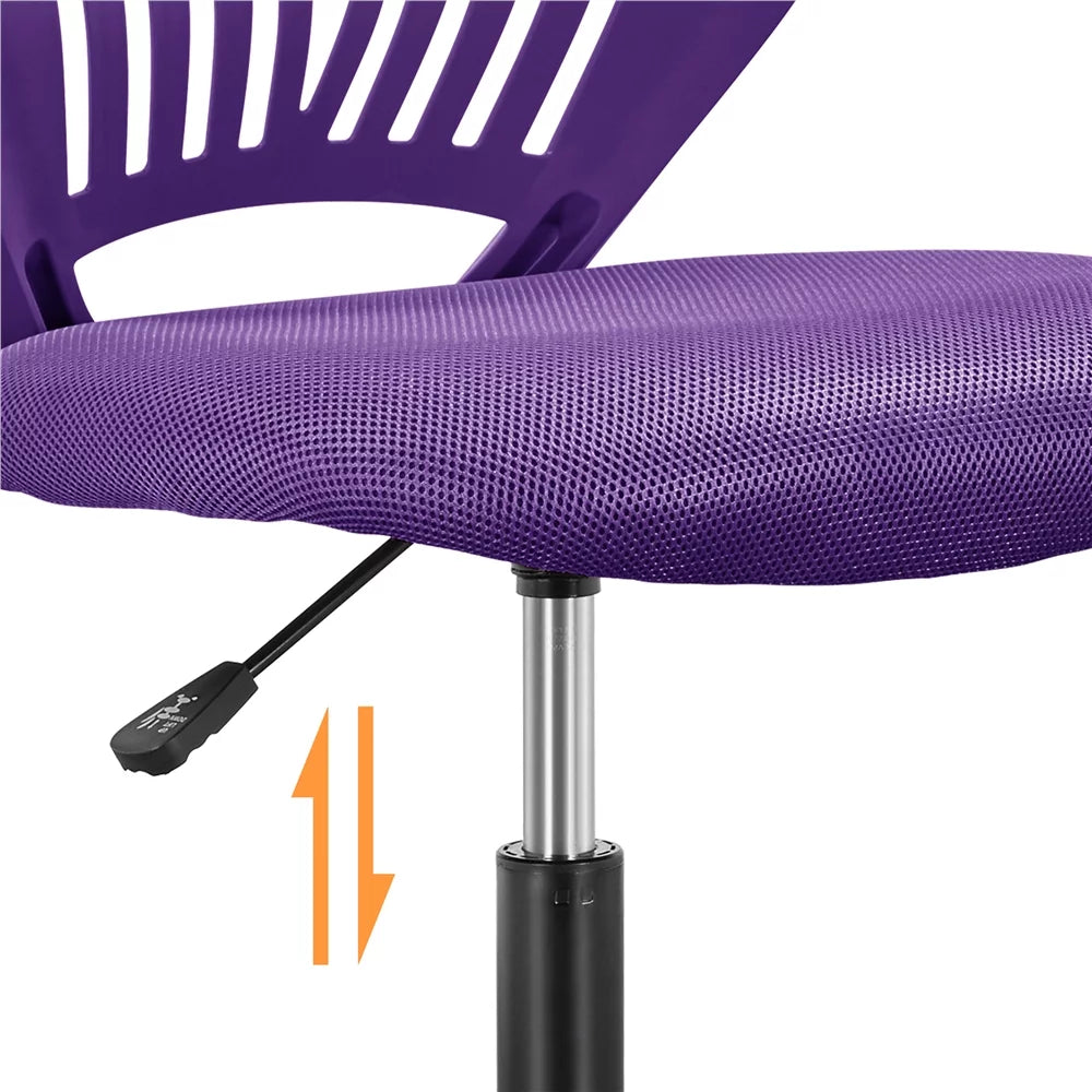 Purple Adjustable Mesh Office Chair B921