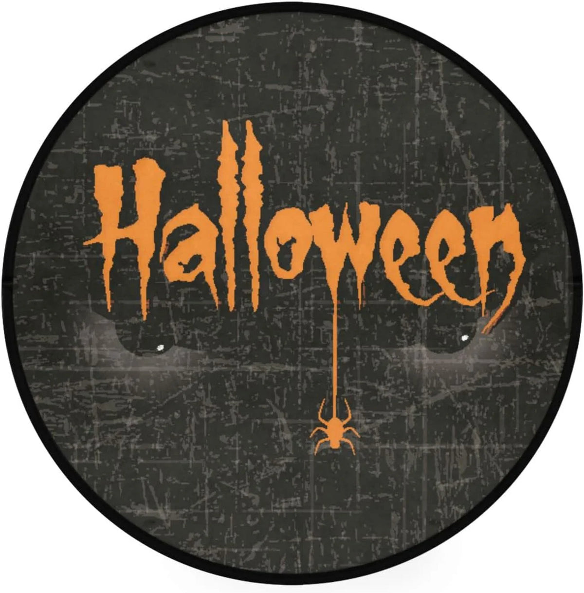Halloween Eyes Round Area Rug 3'xRound Z6698