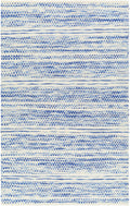 Dark Blue 6x9 Wool Area Rug P967451