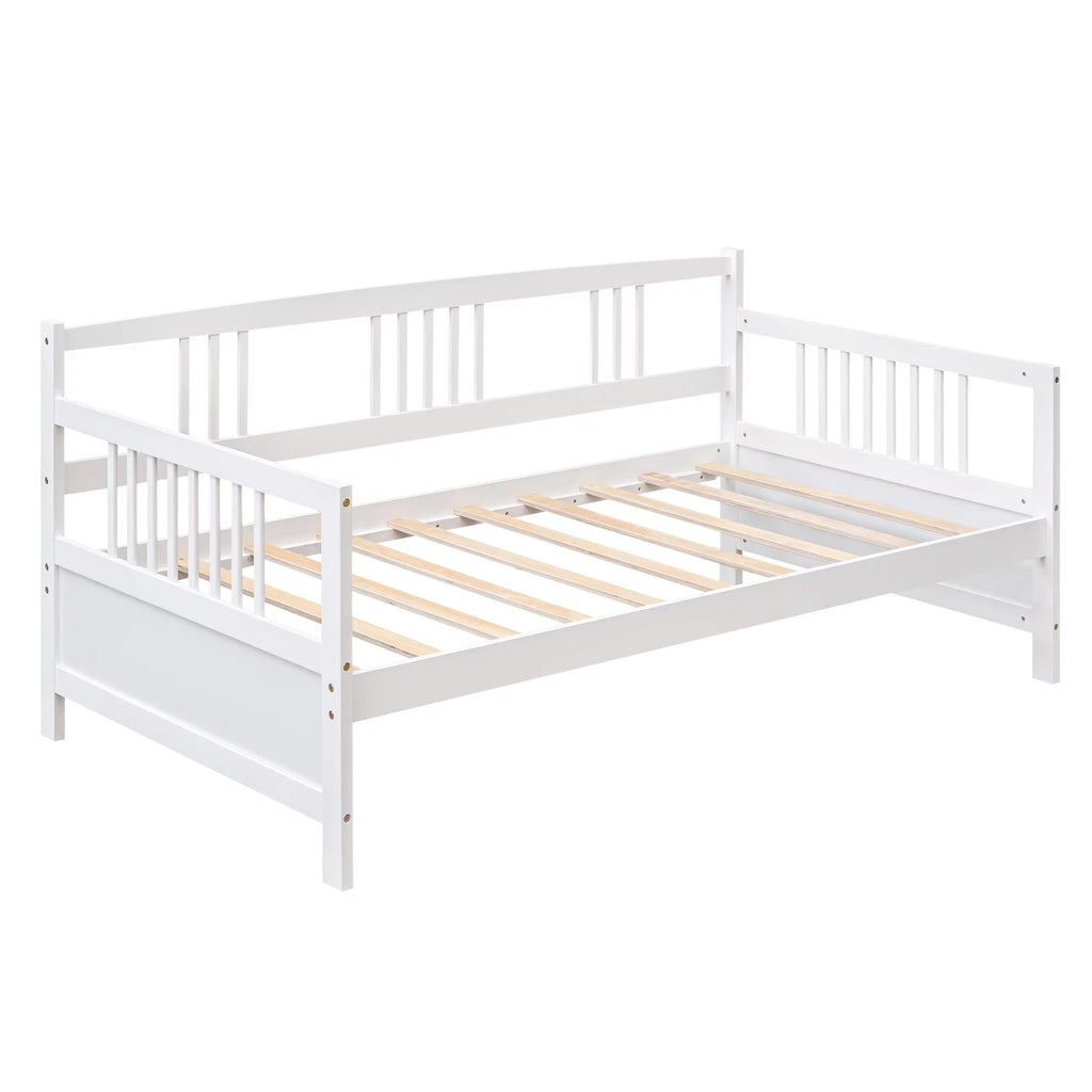 White Twin Size Solid Wood Daybed X114896