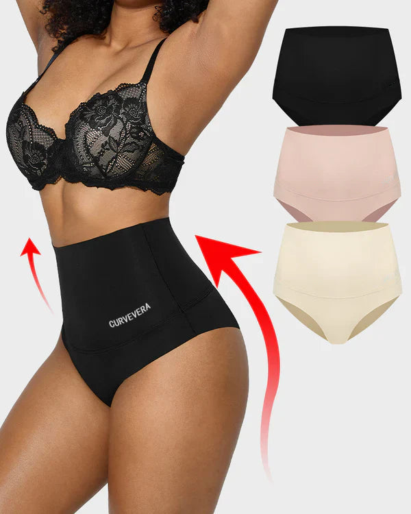 High Waisted Tummy Control Briefs W626889