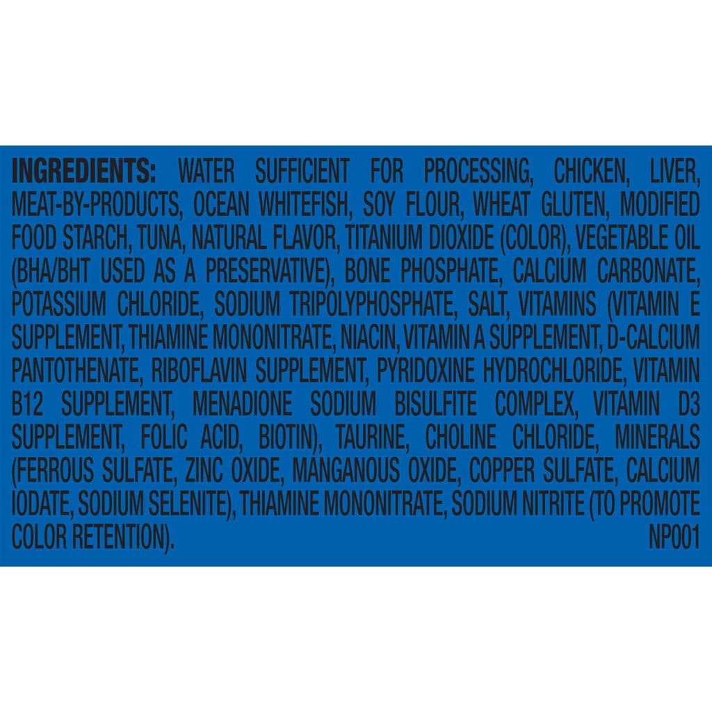Wet Senior Cat Food with Whitefish & Tuna in Sauce Y439714