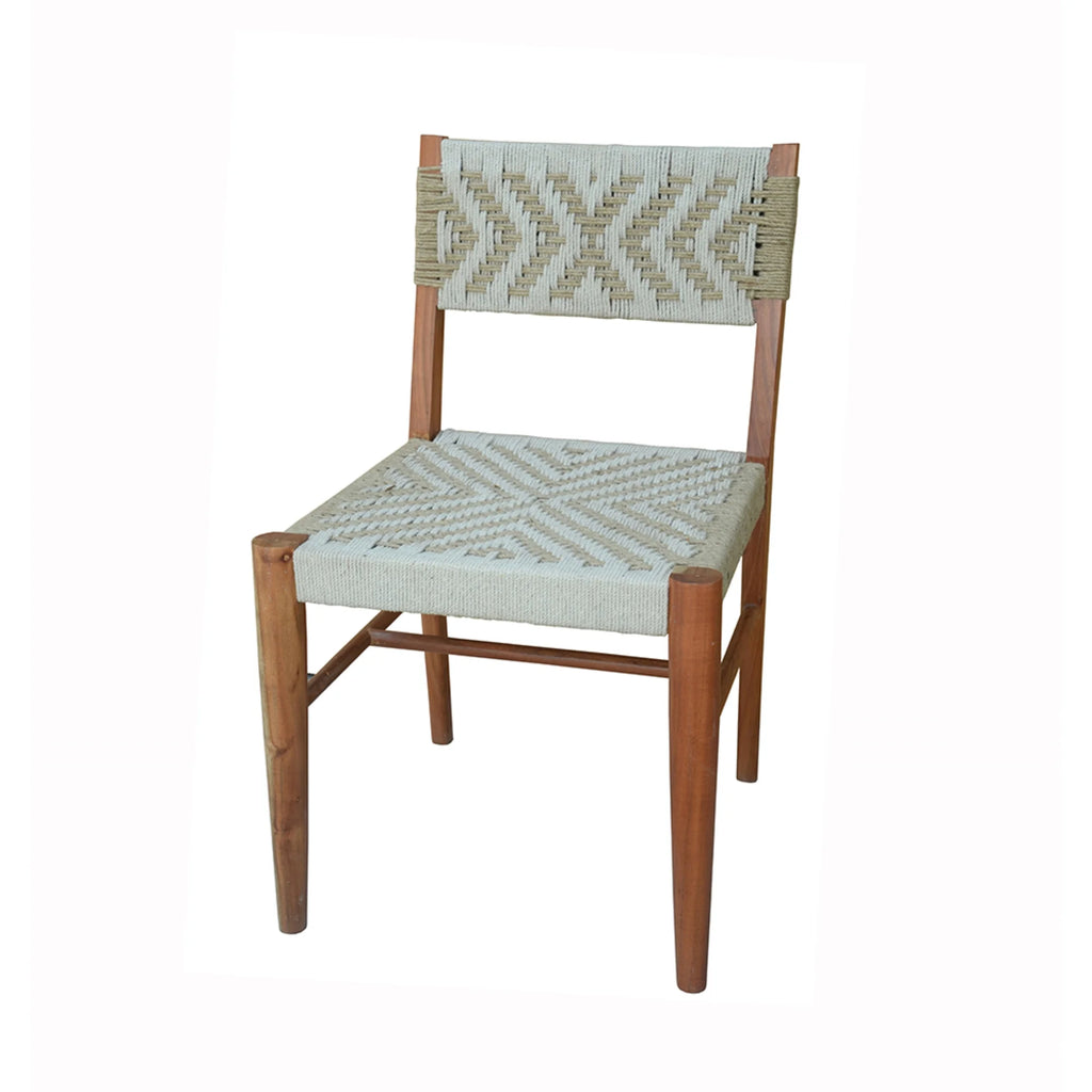 Gray and Brown Weaving Chair P305666