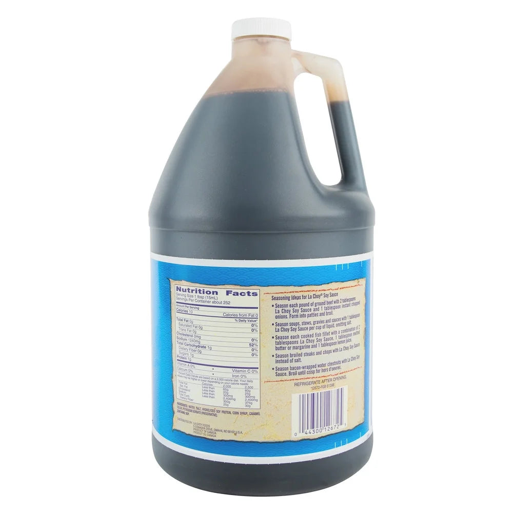 Soy Sauce 1 Gallon Bottle D2650