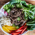 Philly Beef Steak Raw Light Mild, 4 oz D8526