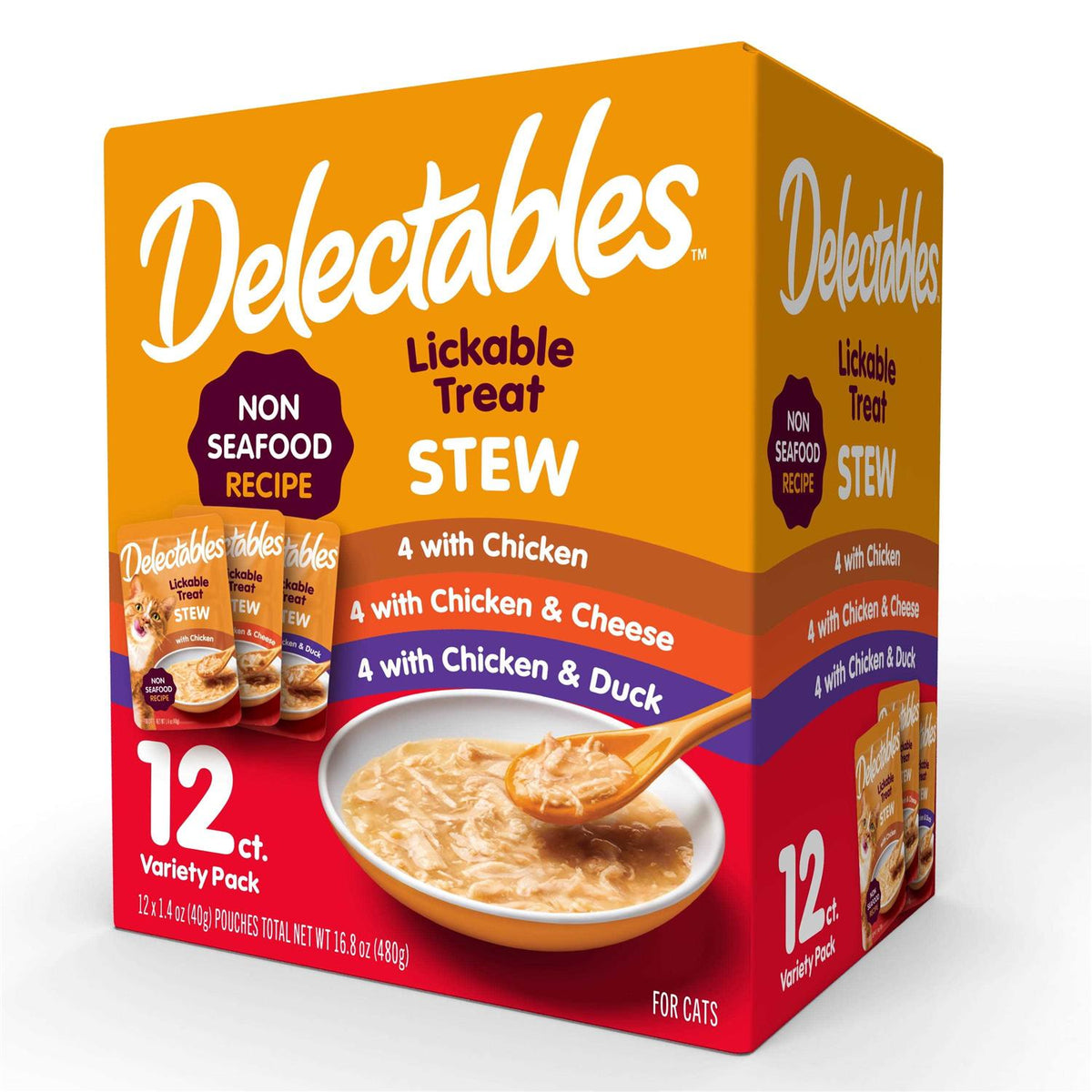Lickable Cat Treats Variety Pack F783