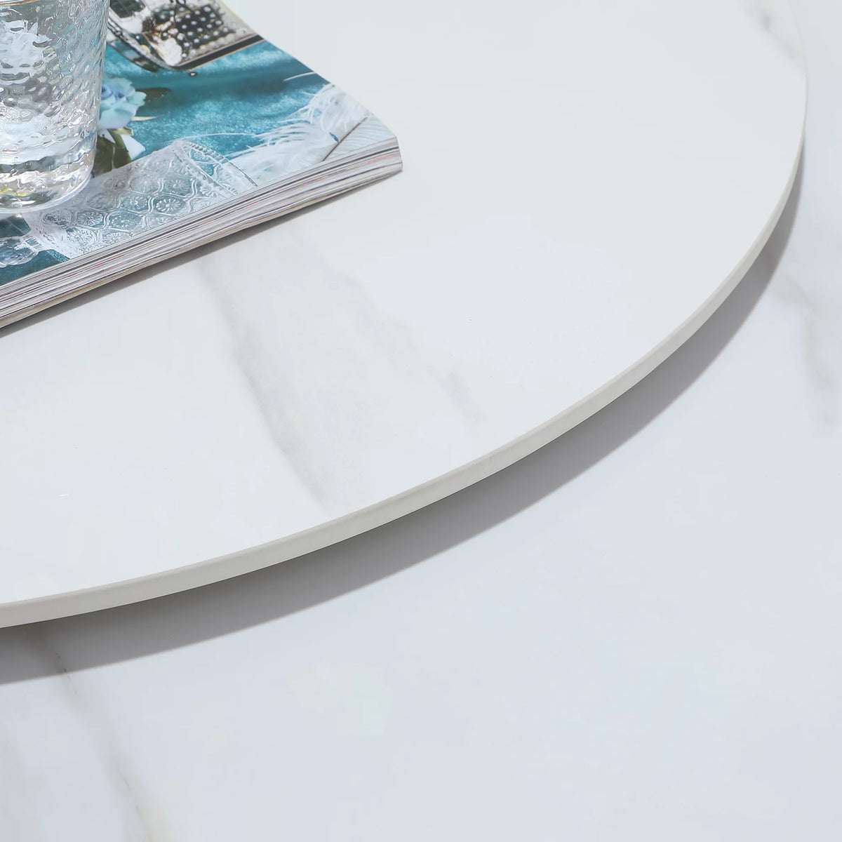 Sintered Stone Dining Table with 8 Chairs U823749