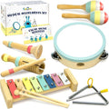 Wooden Musical Instruments Drum Set Q43838