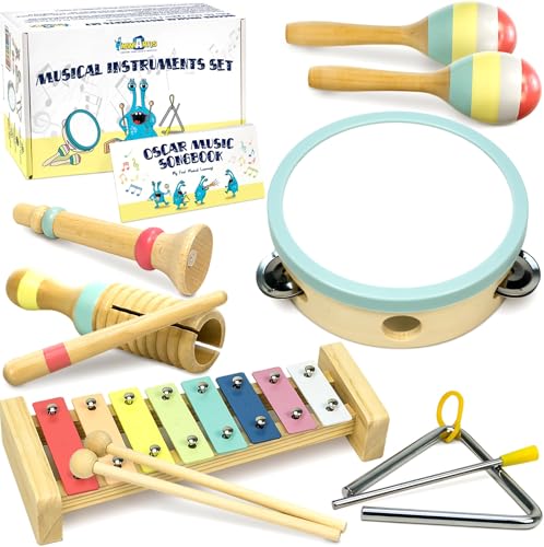 Wooden Musical Instruments Drum Set Q43838