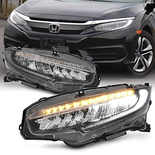 Full LED Sequential Headlight Pair M2961