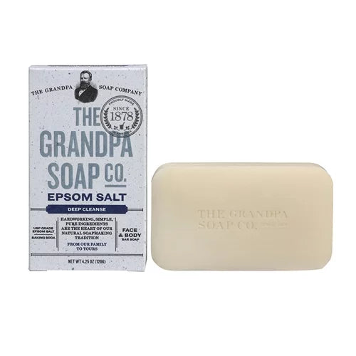 Epsom Salt Bar Soap 4.25 Oz 6 Pack L1551