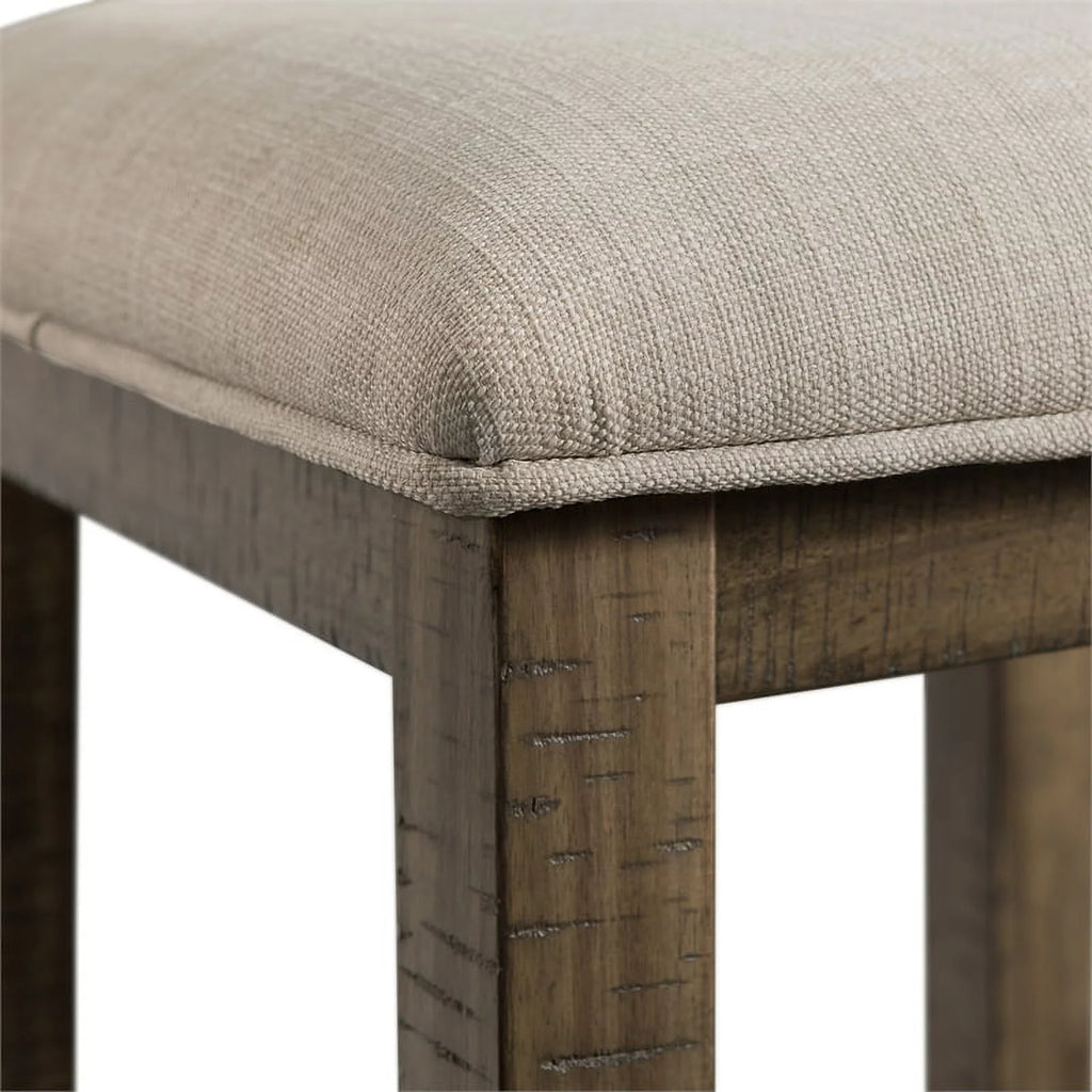 Wood Gray Bar Table Set J717066