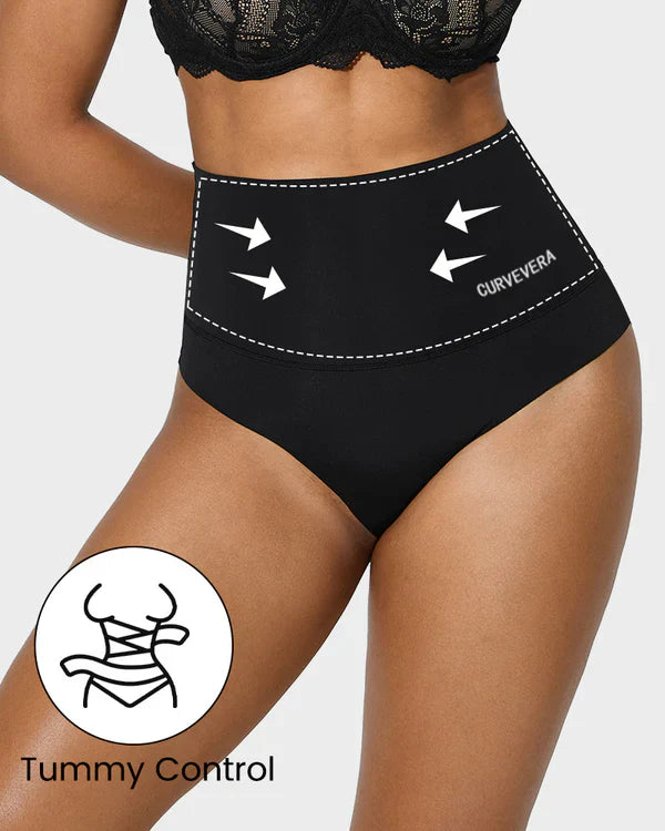 High Waisted Tummy Control Briefs W626889