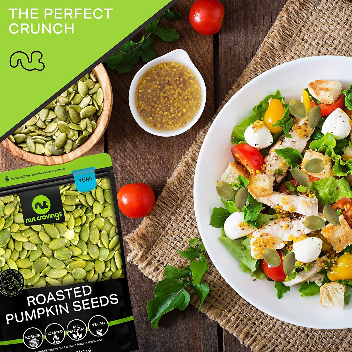 Roasted Unsalted Pumpkin Seeds 3 lbs P88806