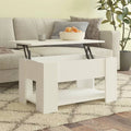 White Engineered Wood Coffee Table T214842