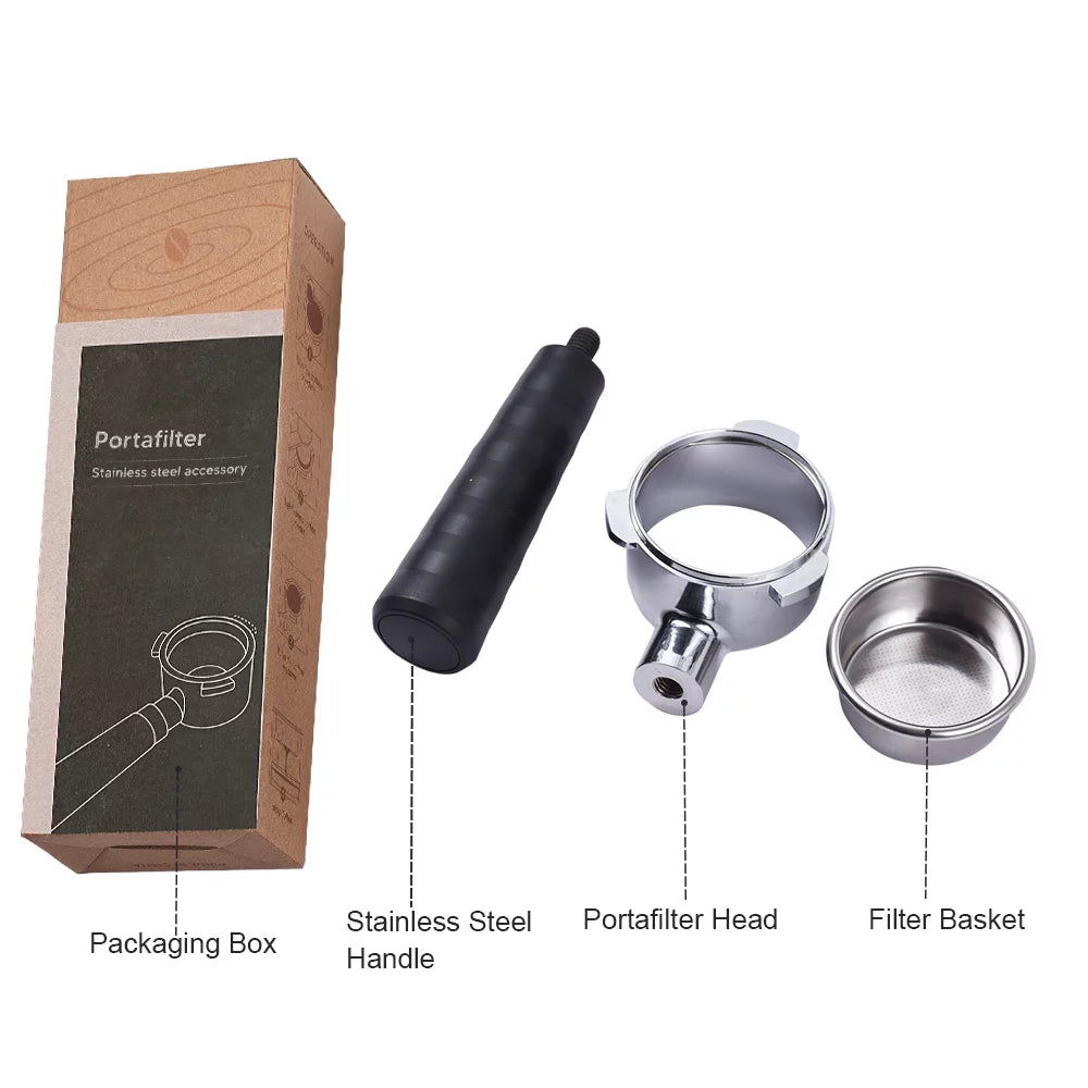 54mm Bottomless Portafilter with Filter Basket I6677
