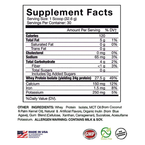 100% Pure Whey Protein U647