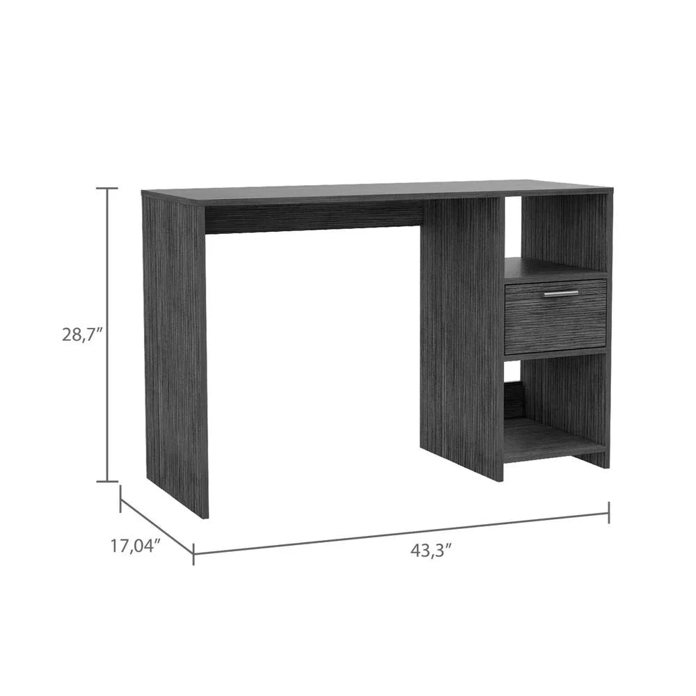 Gray Oak Modern Computer Desk K399053