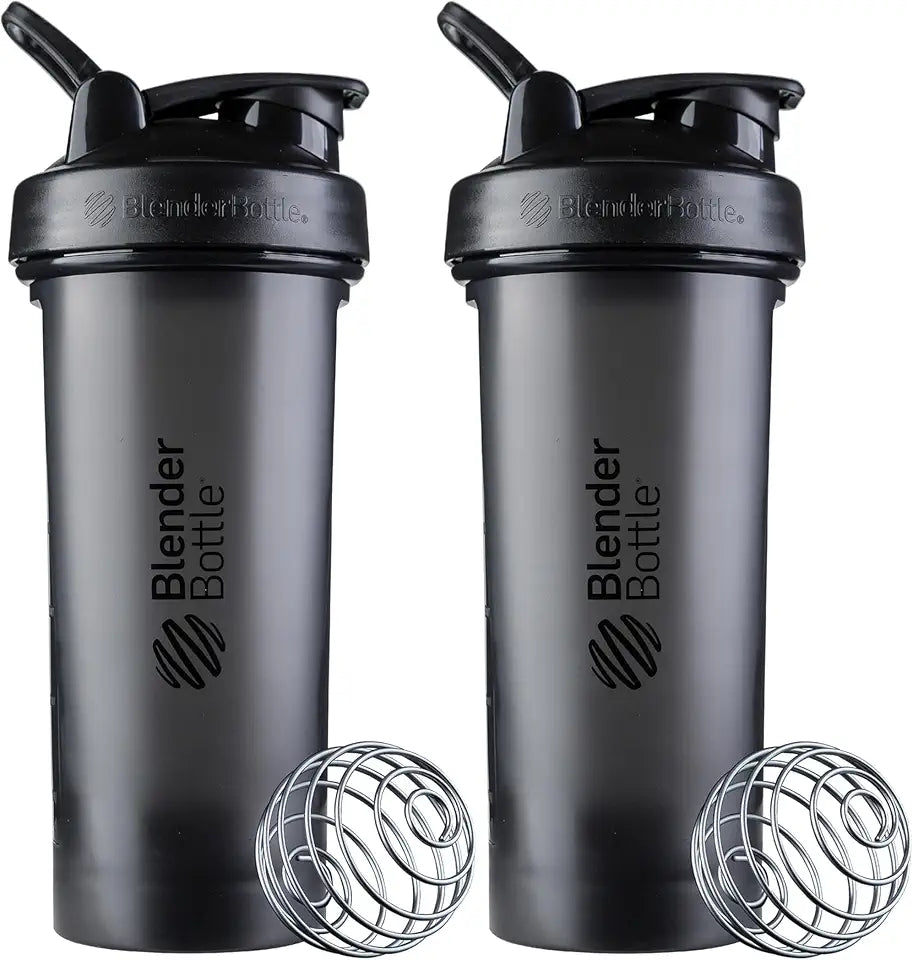 Black 28-Ounce 2 Pack Shaker Bottle K5271