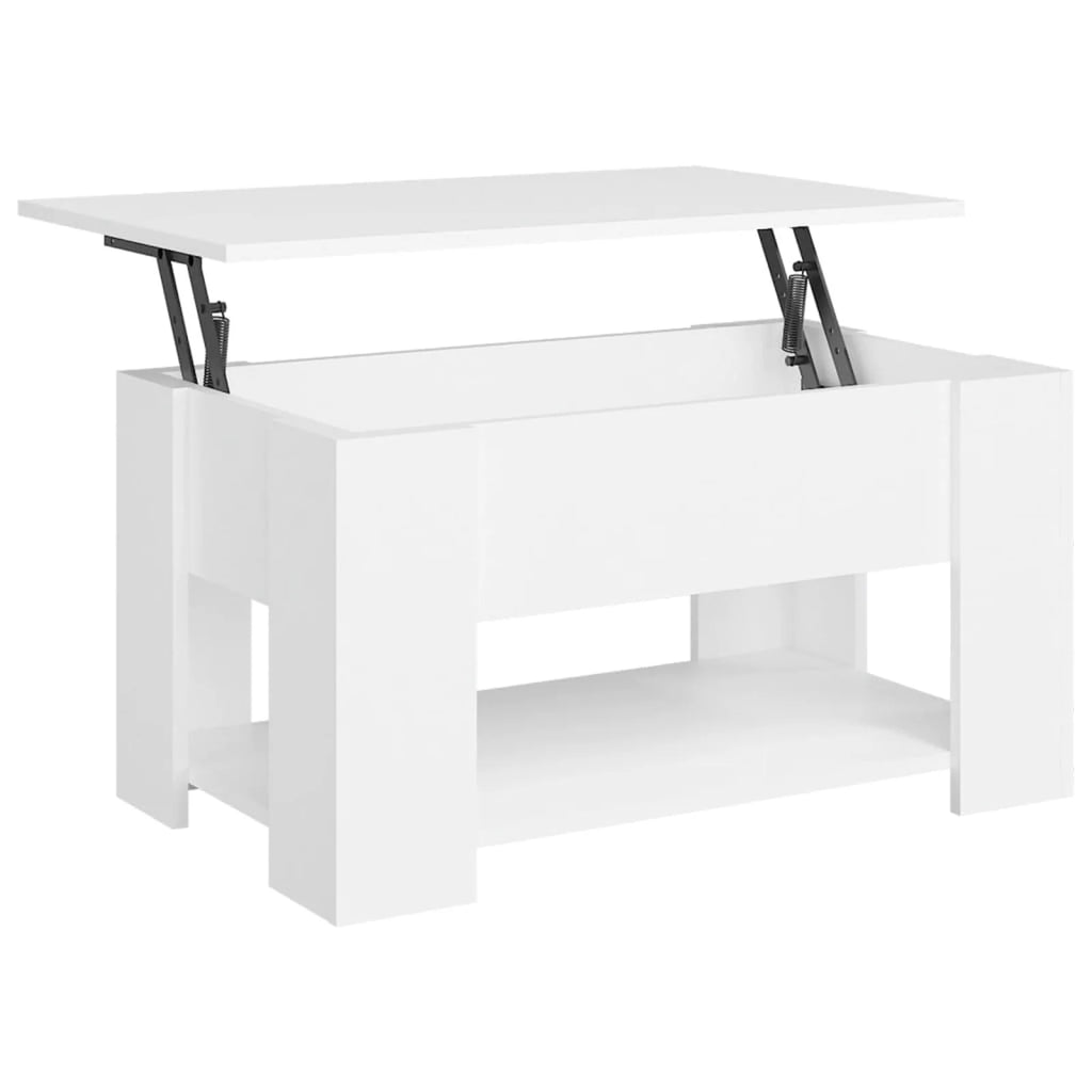 White Engineered Wood Coffee Table T214842