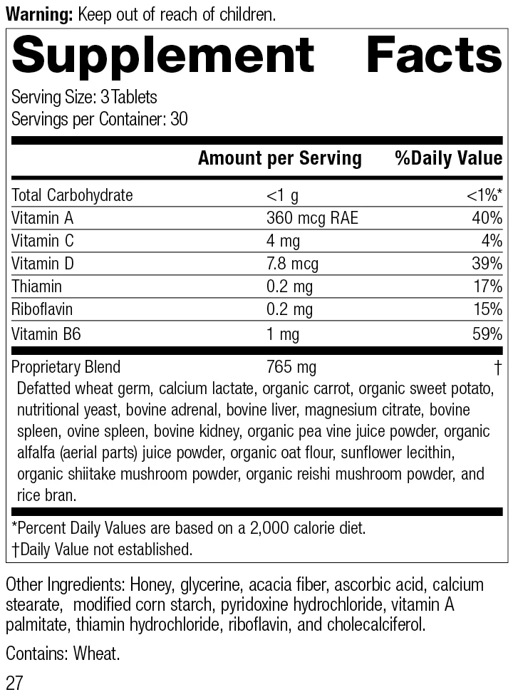 90 Tablets T5398