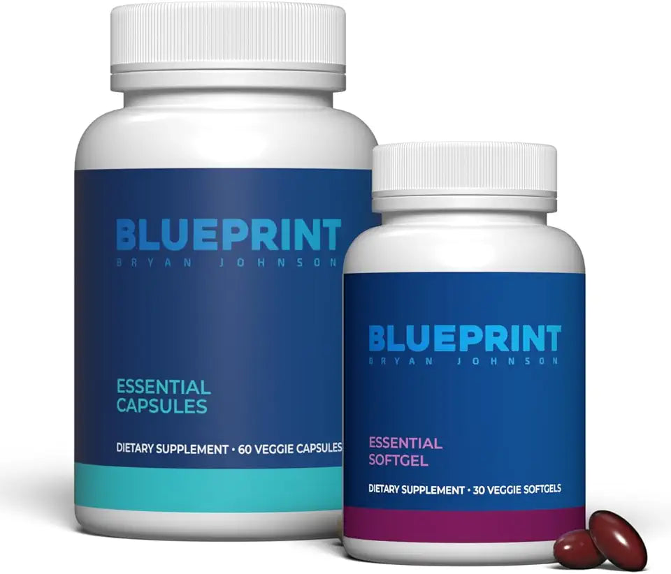 Essential Capsules Daily Multivitamin Multimineral Vegan Softgel Supplement O90258