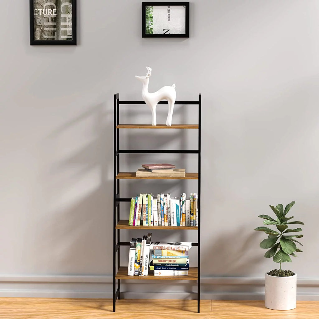 4 Tier Brown Bookshelf D844