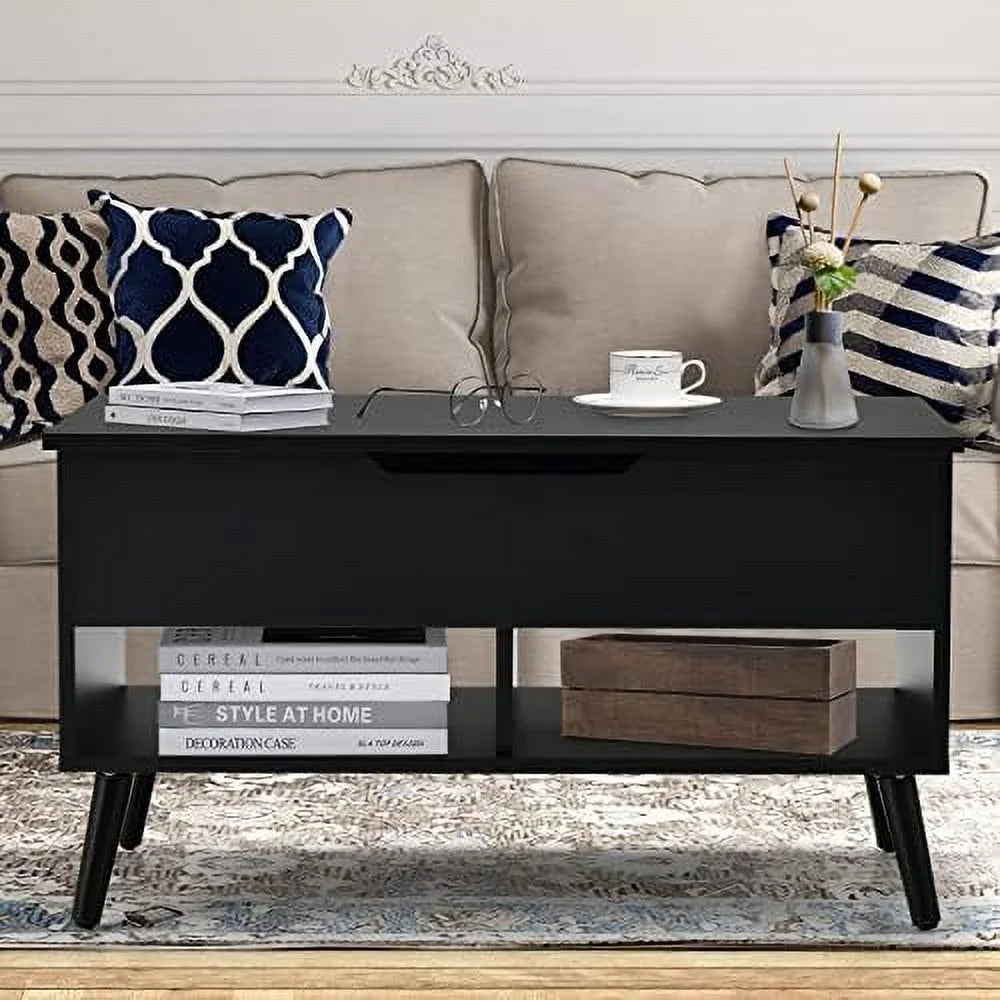 Lift Top Coffee Table with Hidden Compartment H6498