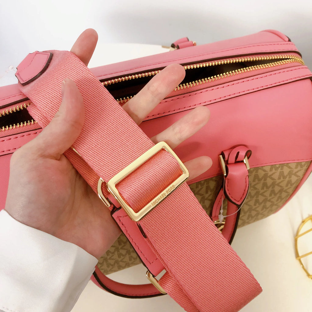 Signature PVC Duffle Crossbody Bag X21666