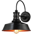 Black Motion Sensor Outdoor Wall Sconce S551270