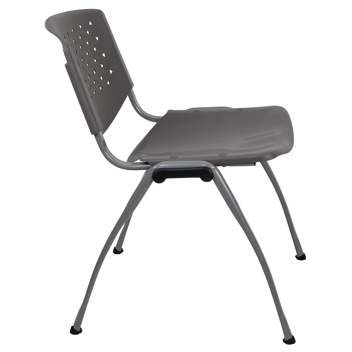 Gray Plastic Stack Chair N99775