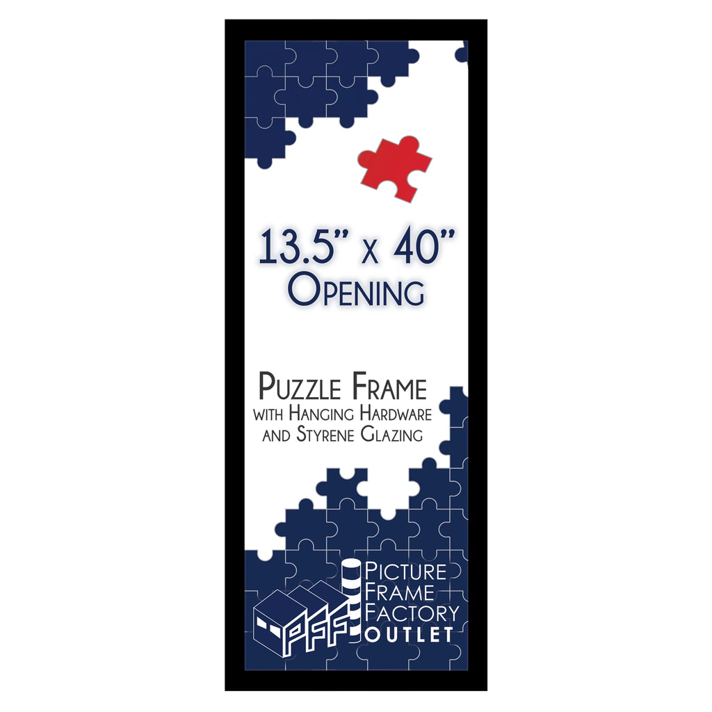 13.5x40 Black Picture Frame O940